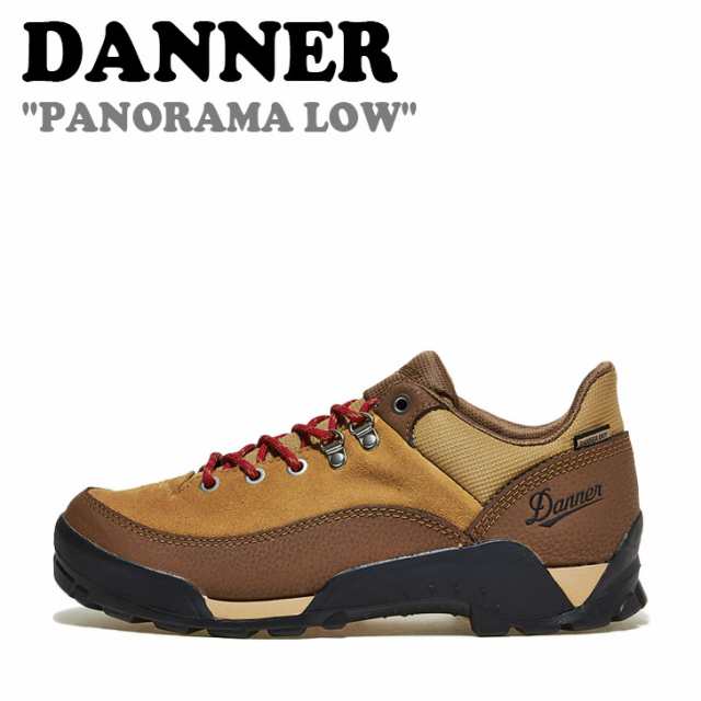 ダナー スニーカー DANNER メンズ PANORAMA LOW パノラマ ロー BROWN ブラウン RED レッド 63470 シューズ｜au  PAY マーケット