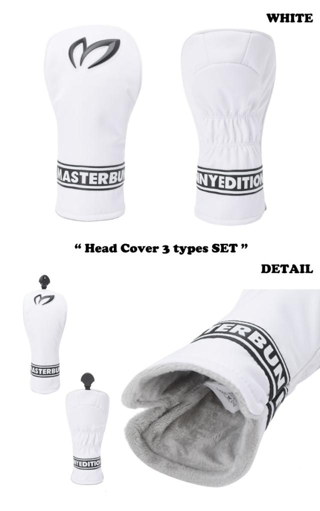 マスターバニーエディション ゴルフカバー MASTER BUNNY EDITION Head Cover 3 types SET 全2色 431C1CV621WH/BK ゴルフ ACCの通販は