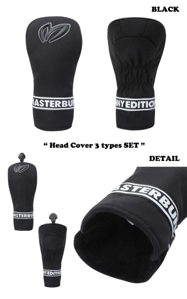 マスターバニーエディション ゴルフカバー MASTER BUNNY EDITION Head Cover 3 types SET 全2色 431C1CV621WH/BK ゴルフ ACCの通販は