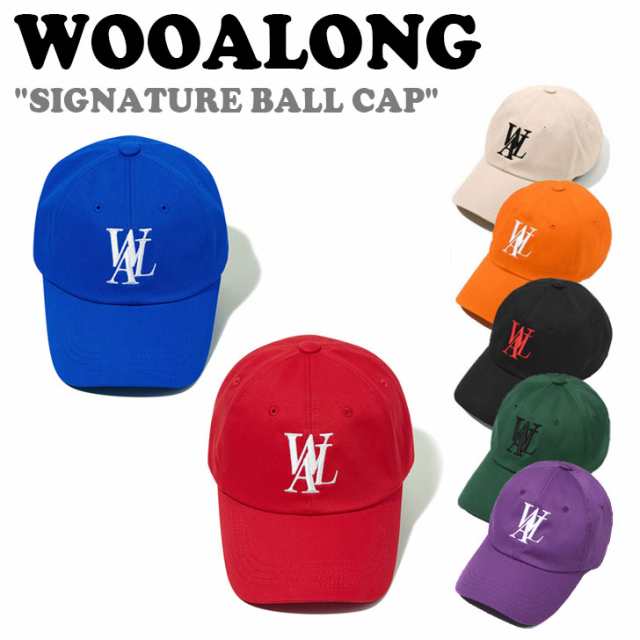 ウアロン キャップ WOOALONG SIGNATURE BALL CAP シグネチャー