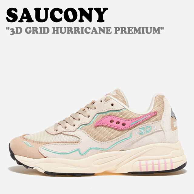 サッカニー スニーカー SAUCONY 3D GRID HURRICANE PREMIUM グリッド