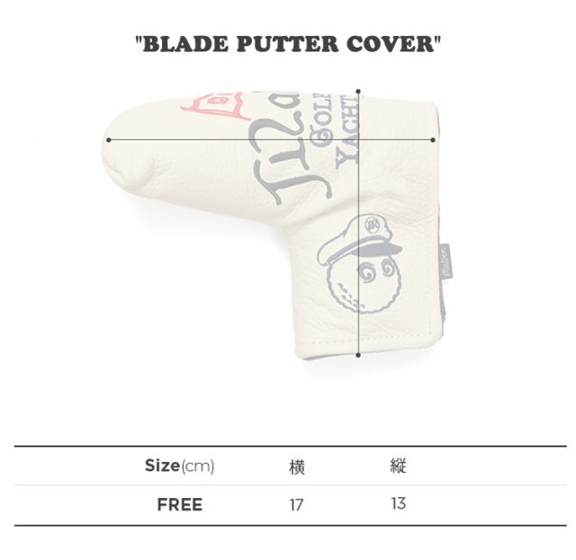 マルボンゴルフ パターカバー MALBON GOLF BLADE PUTTER COVER