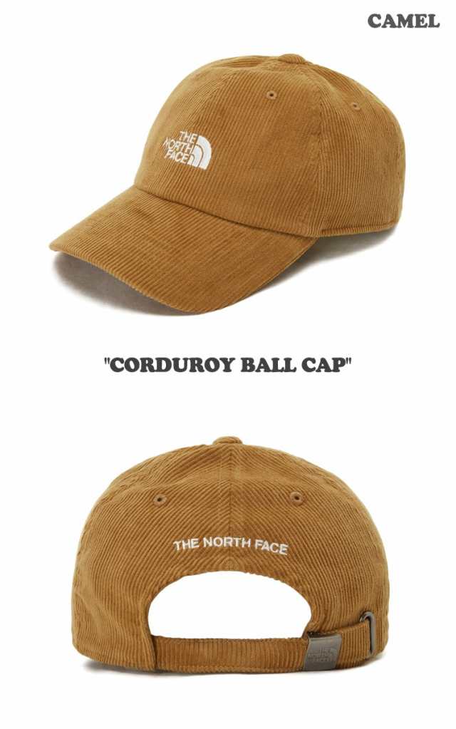 ノースフェイス 韓国 キャップ THE NORTH FACE CORDUROY BALL CAP