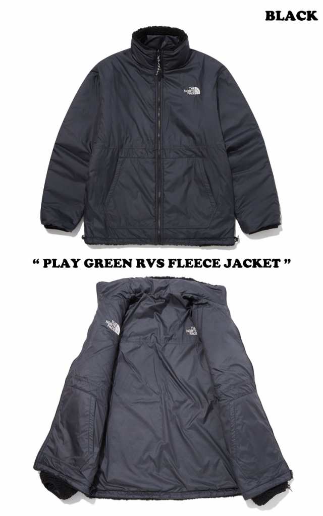 ノースフェイス フリース 韓国 THE NORTH FACE PLAY GREEN RVS FLEECE JACKET リバーシブル  フリースジャケット NJ4FP54A/B/C/E ウェア｜au PAY マーケット