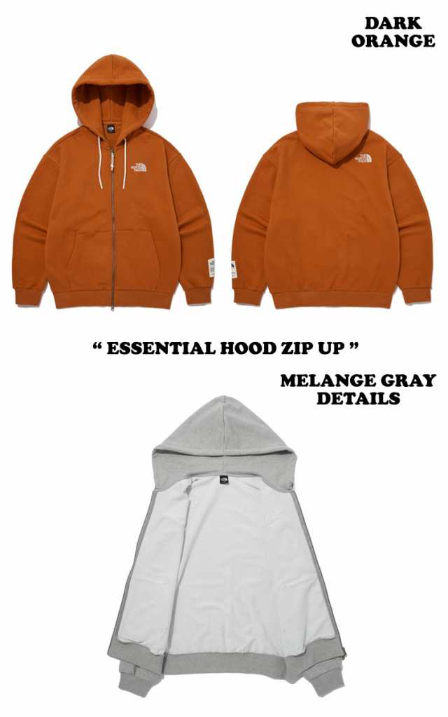 ノースフェイス パーカー THE NORTH FACE ESSENTIAL HOOD ZIP UP