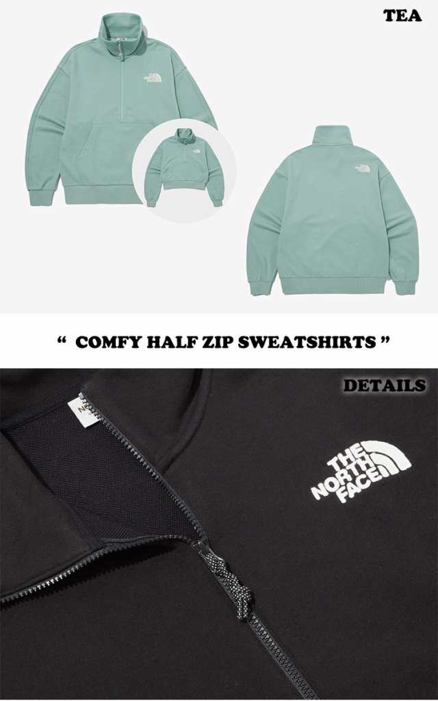 ノースフェイス 韓国 トレーナー THE NORTH FACE COMFY HALF ZIP