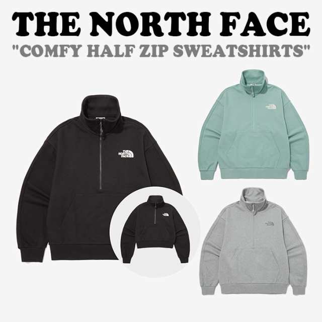 ノースフェイス 韓国 トレーナー THE NORTH FACE COMFY HALF ZIP