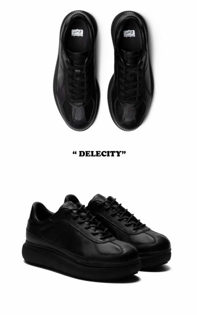 オニツカタイガー DELECITY デレシティ ブラック - メンズファッション