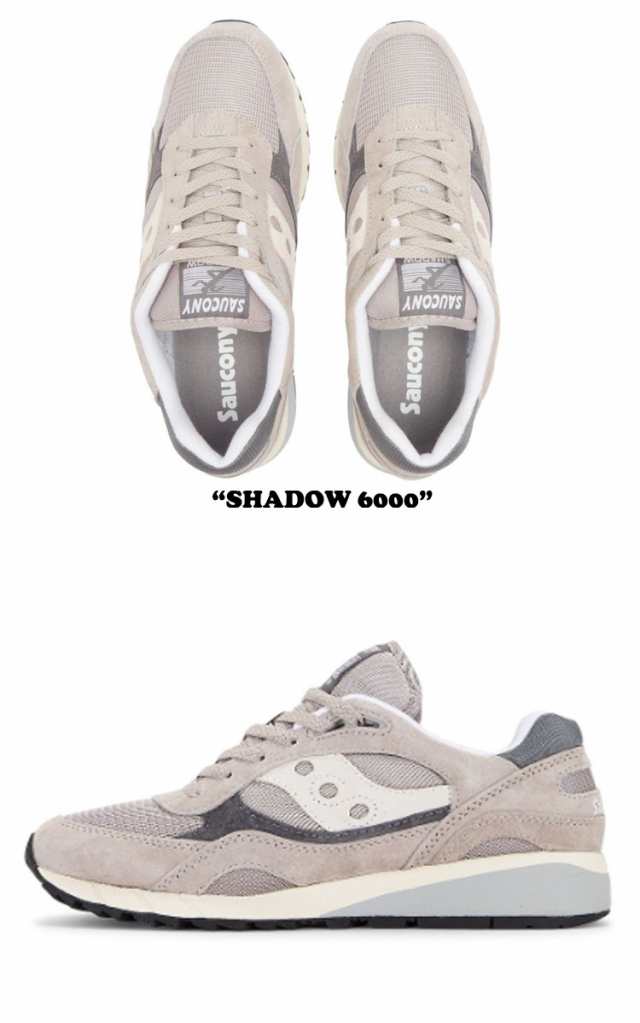 サッカニー スニーカー SAUCONY メンズ レディース SHADOW 6000