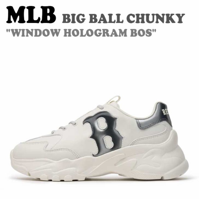エムエルビー スニーカー MLB  BIG BALL CHUNKY WINDOW HOLOGRAM BOS ビッグボール チャンキー ホログラム 3ASHBWL4N-43WHS シューズの通販は