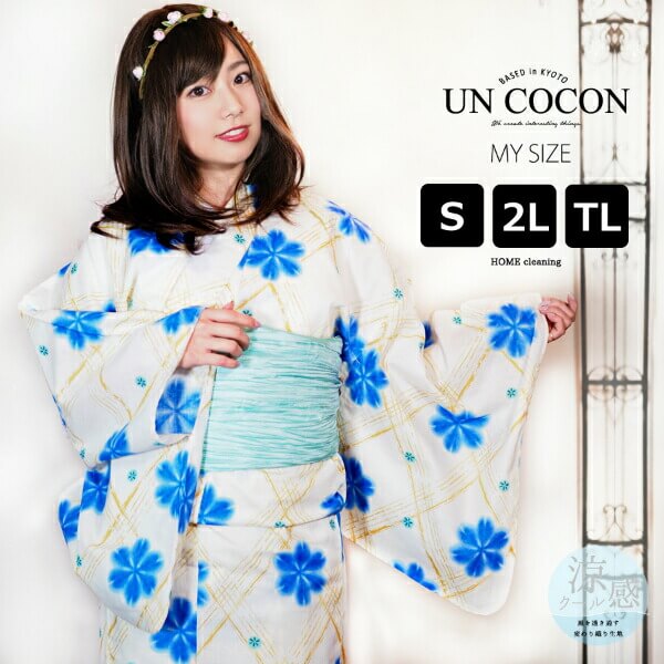 送料無料　夏新作　浴衣　レディース　ゆかた　大人　浴衣単品　大きいサイズ　小さいサイズ　Ｓサイズ　ＴＬ　ＷＬ　ぽっちゃり　ふくよかさん向の通販は