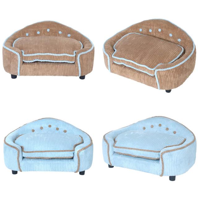 Ｒｏｓｅｔｔｅ（ロゼット）　ペット　ペット　ソファー　ペット用ソファ　ベット　ペットチェア　ペットチェアー　クッション　布製　ペット　ネコ家具　ネコ　猫　ねこ　小型犬　ネコ家具　ナチュラル　シンプル　北欧　レトロ　西海岸　ミッドセンチュリー　ｍｅｇｌａｓ_7