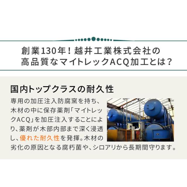 Ｐｅｐｅｒ（ペパー）国産ひのきピクニックテーブル　ブラウン　日本製　ひのき　ピクニックテーブル　テーブル　ベンチ　屋外_11