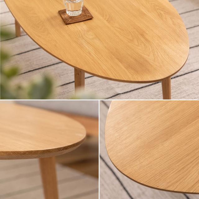 Oval（オーバル）センターテーブル オーバルテーブル 北欧