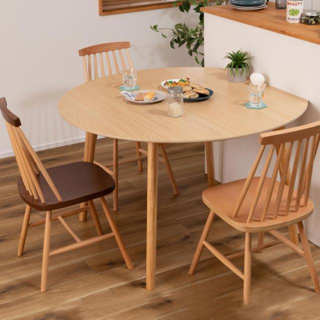 ダイニングテーブル テーブル 丸 ラウンドテーブル 壁付け ナチュラル 北欧 円形 変形 木製 ナチュラルの通販は ダイニングテーブル テーブル 丸 ラウンドテーブル 壁付け ナチュラル 北欧 円形 変形 木製 ナチュラルの通販は
