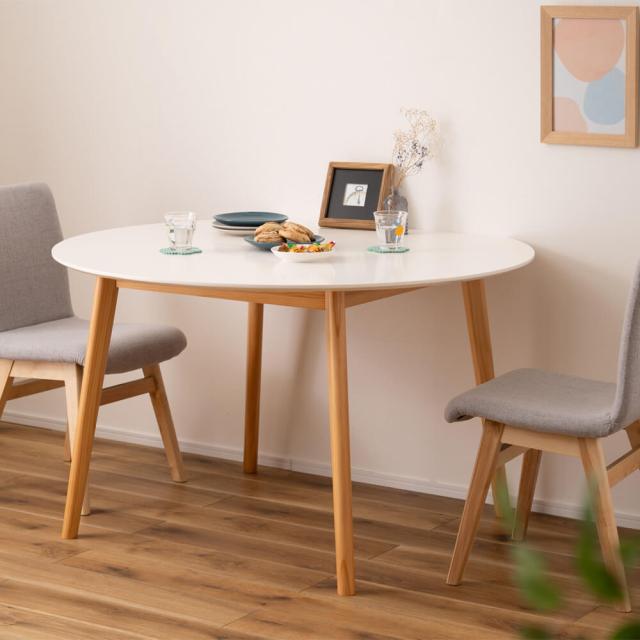 ダイニングテーブル テーブル 丸 ラウンドテーブル 壁付け ナチュラル 北欧 円形 変形 木製 ナチュラルの通販は ダイニングテーブル テーブル 丸 ラウンドテーブル 壁付け ナチュラル 北欧 円形 変形 木製 ナチュラルの通販は