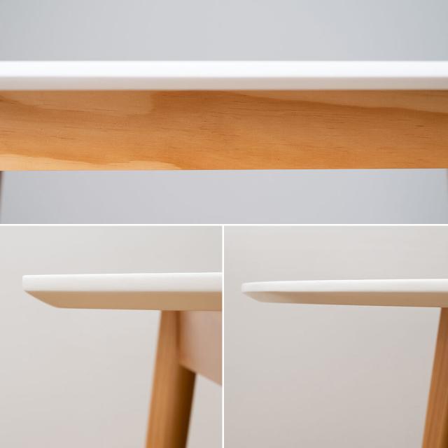 ダイニングテーブル テーブル 丸 ラウンドテーブル 壁付け ナチュラル 北欧 円形 変形 木製 ナチュラルの通販は ダイニングテーブル テーブル 丸 ラウンドテーブル 壁付け ナチュラル 北欧 円形 変形 木製 ナチュラルの通販は