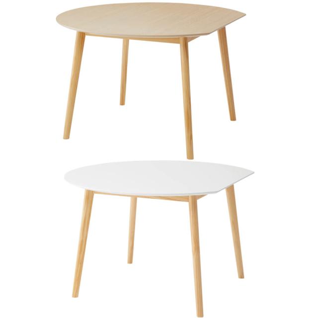 ダイニングテーブル テーブル 丸 ラウンドテーブル 壁付け ナチュラル 北欧 円形 変形 木製 ナチュラルの通販は ダイニングテーブル テーブル 丸 ラウンドテーブル 壁付け ナチュラル 北欧 円形 変形 木製 ナチュラルの通販は