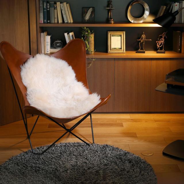 天然ムートン ムートンラグ 60×90cm リアルファー 座布団 暖かい 天然ムートン ムートンラグ 60×90cm リアルファー 座布団 暖かい