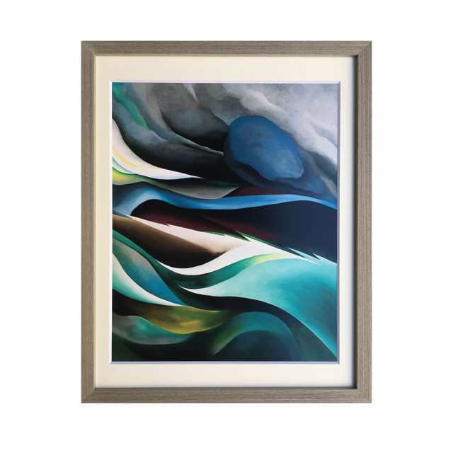 Georgia O'Keeffe Blue and Green Music Poster – The Art