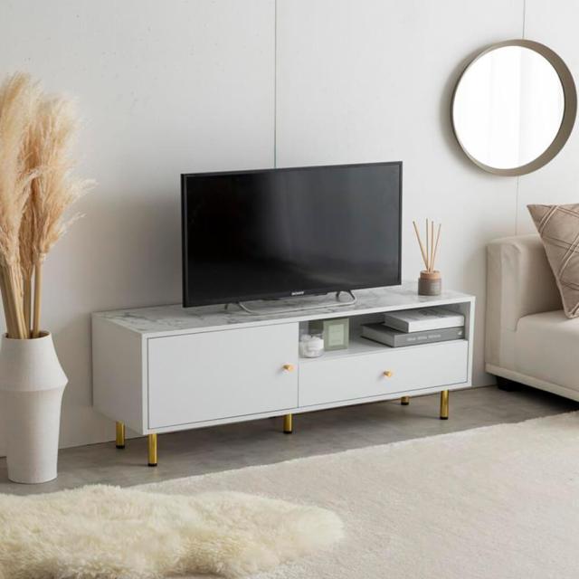 マーブル調天板付きテレビボード テレビボード テレビ台 tv 