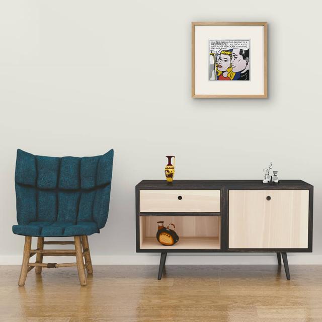 額装品/Cow Going/ロイ リキテンスタイン/アート/ポスター/インテリア 額装品/Cow Going/ロイ リキテンスタイン/アート/ポスター/インテリア