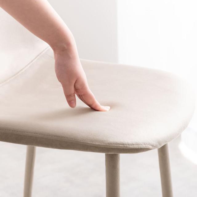 ベロアダイニングチェア　ベロア　ダイニングチェア　おしゃれ　かわいい　アイアン　高級感　モダン_19