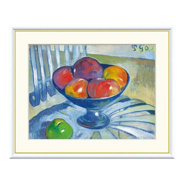 Ｐａｕｌ　Ｇａｕｇｕｉｎ（ポール　ゴーギャン）　ガーデンチェアのフルーツ皿　アートポスター（フレーム付き）の通販は