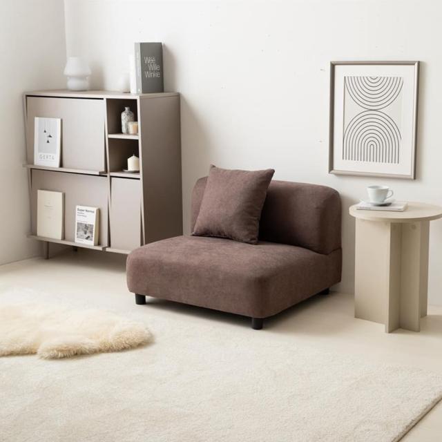 1人掛けソファ ソファ 1人掛け フロア ロー ファブリック 大人