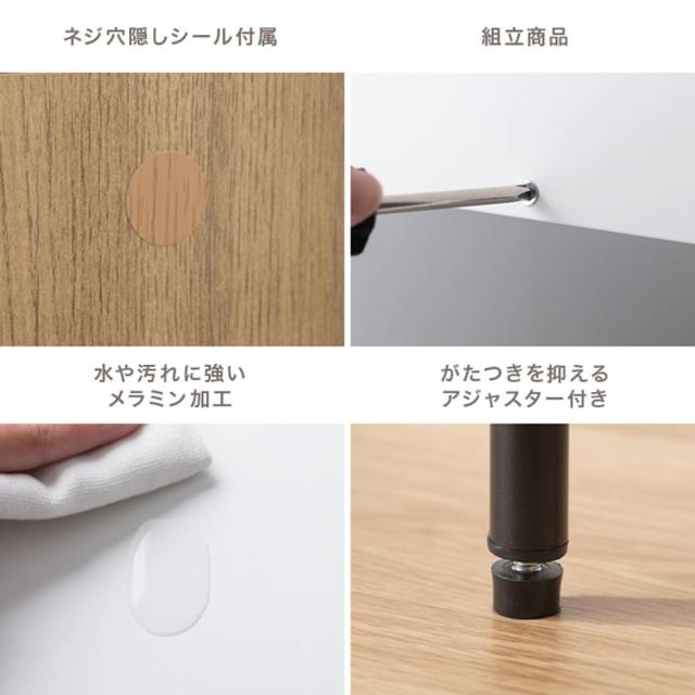 ミラー付きドレッサー　２点セット　ドレッサー　デスク　テーブル　ドレッサーデスク　チェアセット　椅子　ドレッサーテーブル_16