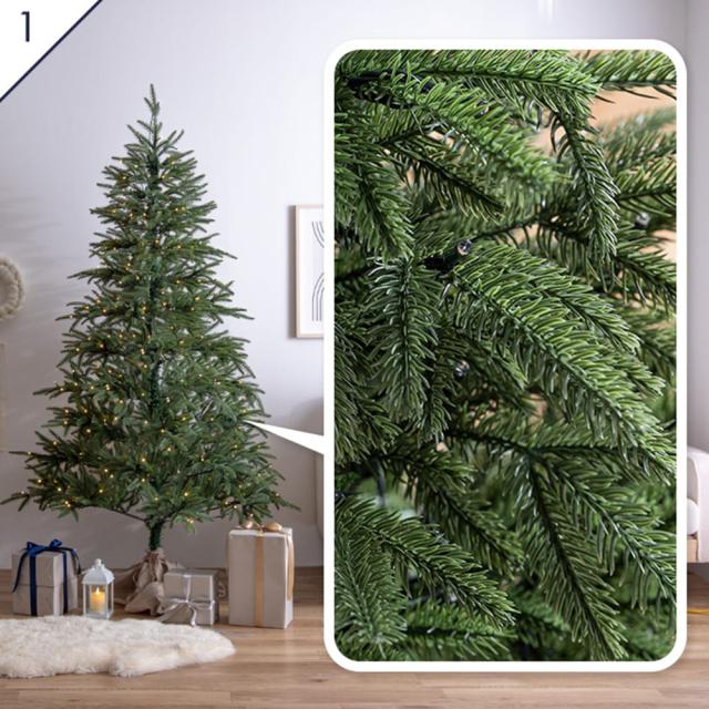 クリスマスツリー１５０ｃｍ　インテリアツリー　ＬＥＤライトツリー　おしゃれクリスマス　北欧風ツリー　クリスマス雑貨_10