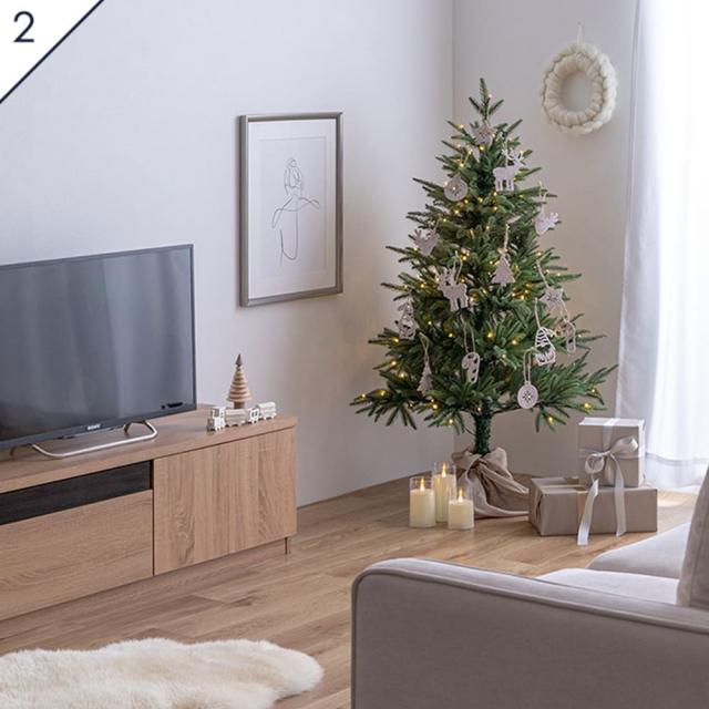 クリスマスツリー１５０ｃｍ　インテリアツリー　ＬＥＤライトツリー　おしゃれクリスマス　北欧風ツリー　クリスマス雑貨_12