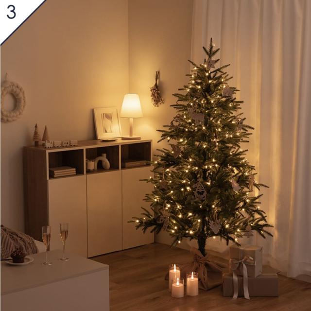 クリスマスツリー１５０ｃｍ　インテリアツリー　ＬＥＤライトツリー　おしゃれクリスマス　北欧風ツリー　クリスマス雑貨_13