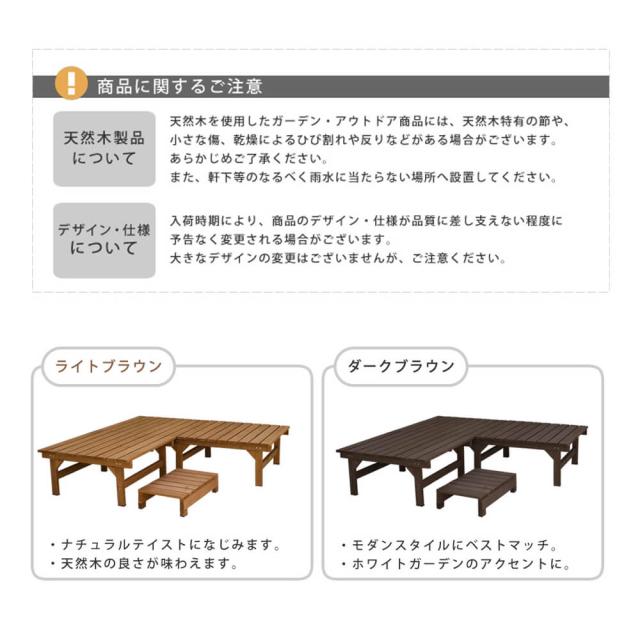 Ｈｉｙｏｒｉ（ヒヨリ）縁台ベンチ　１７４ｃｍｘ　５５ｃｍ　連結３点セット　ウッドデッキ　簡単組立　縁側　ＤＩＹ　木製　送料無料_10