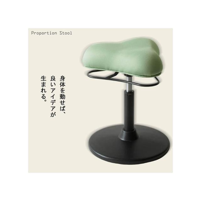 Ｐｏｐｏ（ポポ）　プロポーションスツール　スツール　骨盤矯正　骨盤　矯正　プロポーション　健康　健康器具　昇降式　ブラック_9