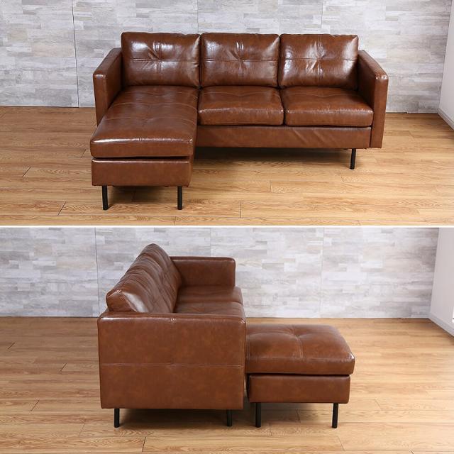 Camel（キャメル） 3人掛けカウチソファー 3人掛け カウチ