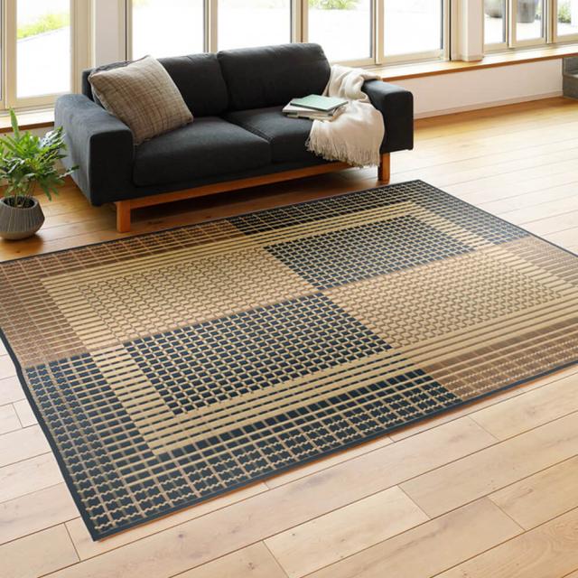 Ｕｋｙｏ（ウキョウ）国産い草ラグ　１９１×２５０ｃｍ　い草　い草マット　畳マット　ラグマット　いぐさ　いぐさマット　イグサマット