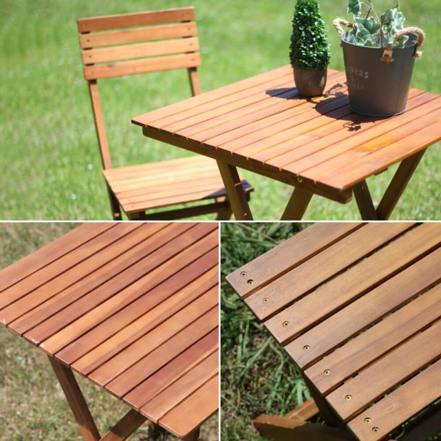 Ｒｉｇｒｅ（リグレ）ガーデン３点セット　３点セット　ガーデンテーブル　ガーデン　テーブル　セット　ガーデニング　木製 Rigre（リグレ）ガーデン3点セット 3点セット ガーデンテーブル