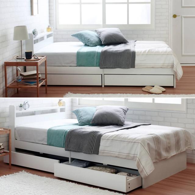 Stina（スティナ）ショートベッド フレームのみ シングル