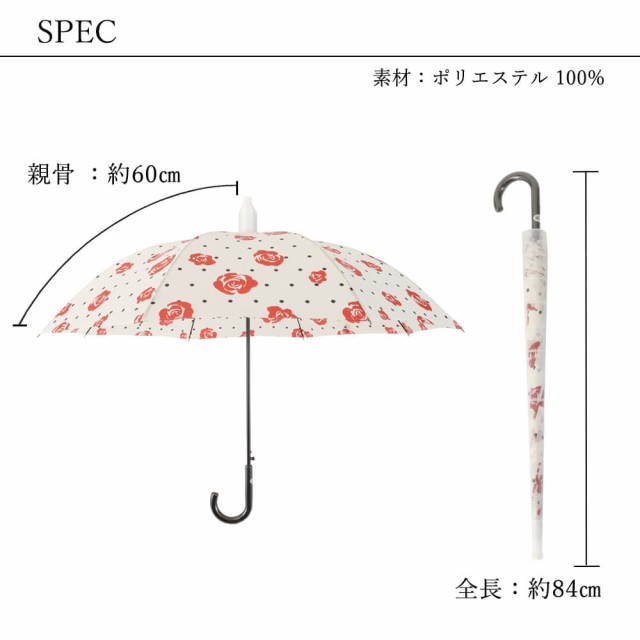 傘 スルット傘 雨傘 濡れない レディース ジャンプ式 ６０ｃｍ 長傘