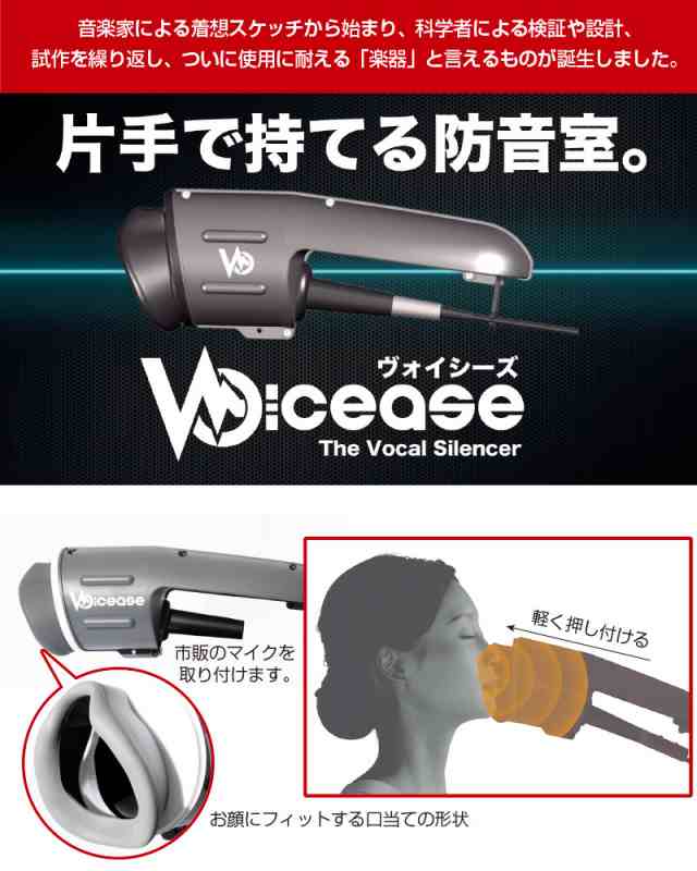 片手で持てる防音室 ヴォイシーズ Voicease 遮音 防音室 日本製 遮音 