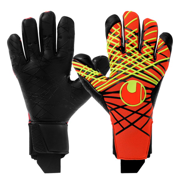 uhlsport ウールシュポルト ファイアエディション ウルトラグリップ ハーフネガティブ サッカー キーパー手袋 101132801-20