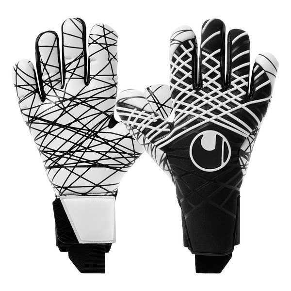 uhlsport ウールシュポルト ナイトエディション ウルトラグリップ ハーフネガティブ サッカー キーパー手袋 101132802-24