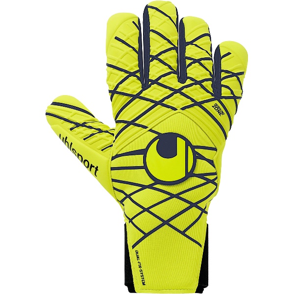 uhlsport ウールシュポルト プレディクション エナジー アブソルートグリップ ハーフネガティブ サッカー キーパー手袋 101133301-01