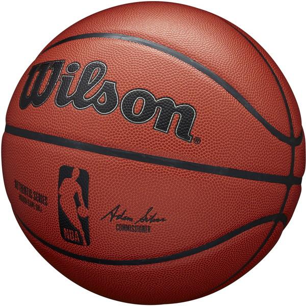 Wilson ウイルソン NBA AUTHENTIC インドア バスケットボール  ブラウン  7号 バスケットボール 競技ボール7号 1012901XB7_2