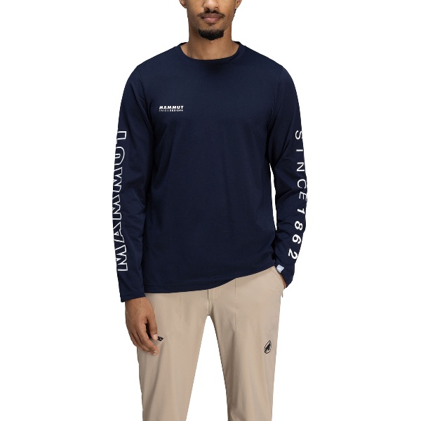 MAMMUT マムート QD Logo Print Longsleeve T-shirts AF Men Tシャツ 101601030-00758 サイズはユーロ表記 長袖Tシャツ MAMMUT マムート QD Logo Print Longsleeve T-shirts AF Men