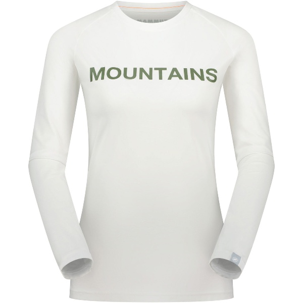 MAMMUT マムート QD Logo Print Longsleeve T-shirts AF レディース アウトドア 長袖Tシャツ 101601040-00541 （サイズはユーロ表記）