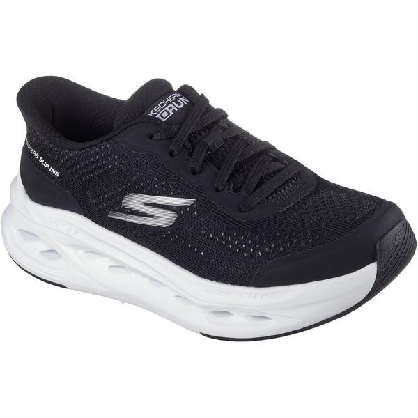 Skechers スケッチャーズ MAX CUSHIONING GLIDE-STEP-H カジュアル シューズW レディース 129403-BKW