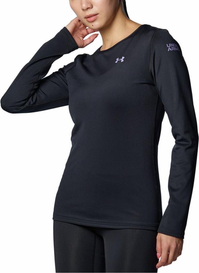 UNDER ARMOUR アンダーアーマー UAコールドギア プロ ロングスリーブ クルーネック シャツ  インナーシャツ 1388716-001の通販は