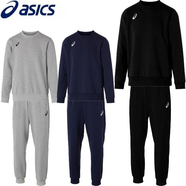 上下セット アシックス asics スウェットクルートップ スウェットパンツ トレーニング メンズ  2031E956 2031E957